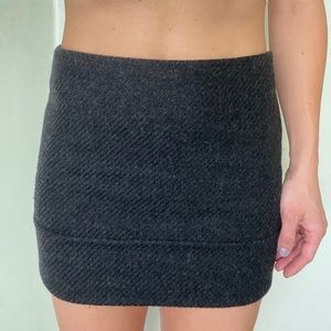 Prada Wool Mini Skirt